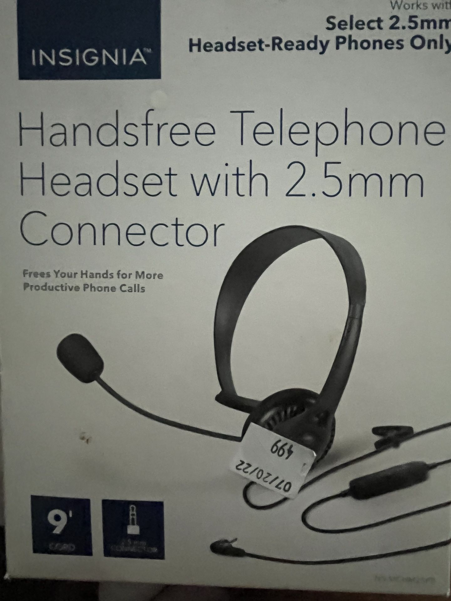 Insignia Hands free Headset