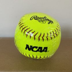 Rawlings NCAA NC12BB Recreational Yellow Softball Ball