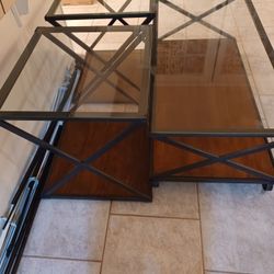 Coffee Table Plus Two Side Tables