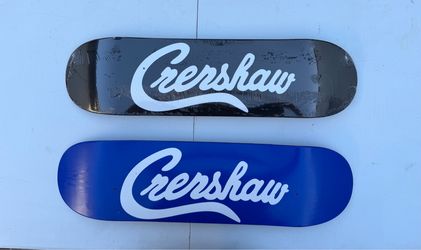 Crenshaw skateboard black and blue