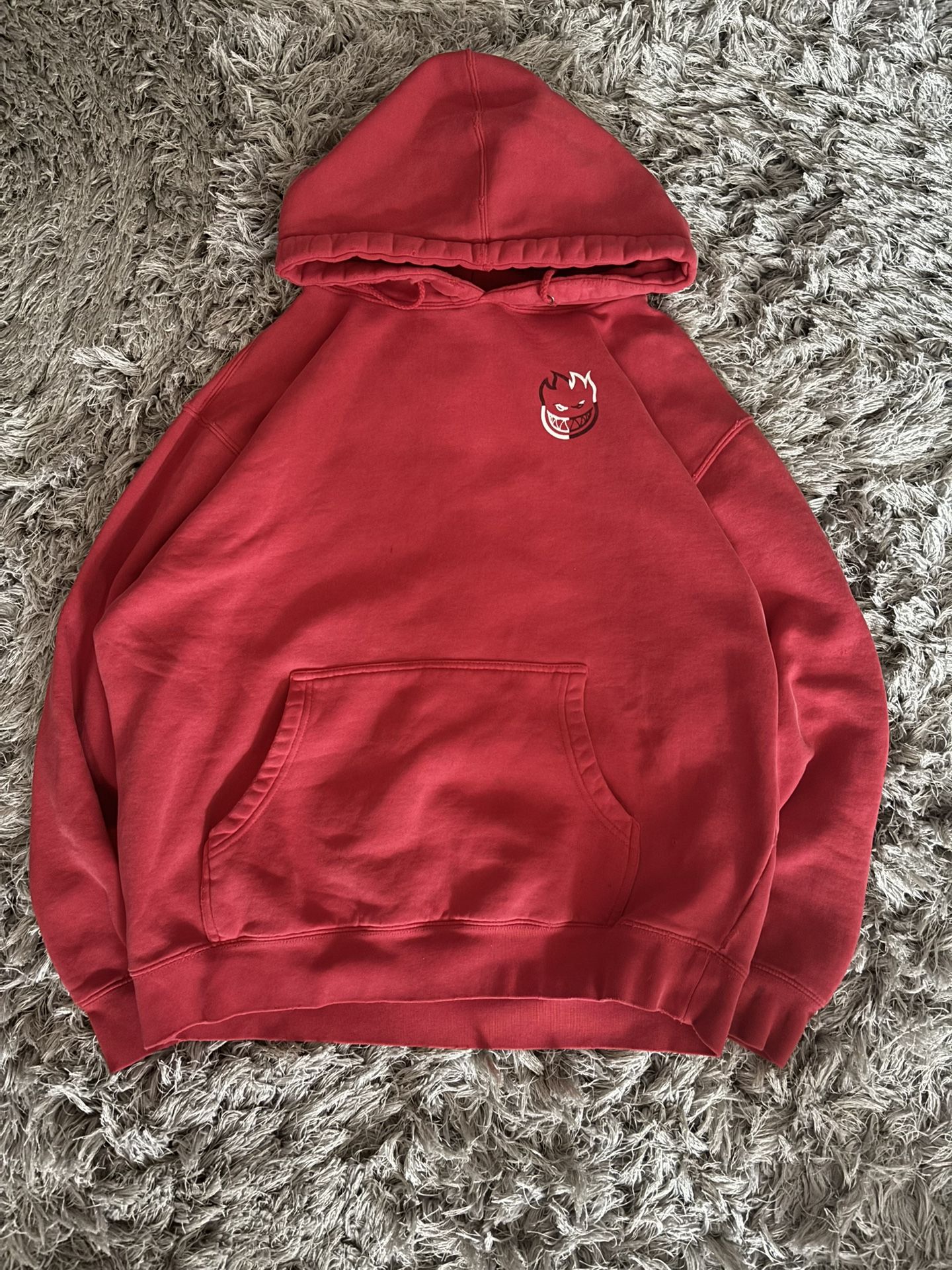 Vintage Y2K Spitfire hoodie — classic skater streetwear piece. Tagged Large.