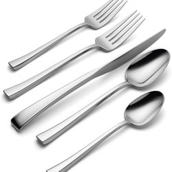 Oneida 898320 Maxine Mirror 20-Piece Flatware Set  Brand Oneida Number of Pieces 20 Material Stainless Steel Color Metallic Product Care Instructions 