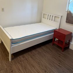 Twin Size Bed - Mattress 
