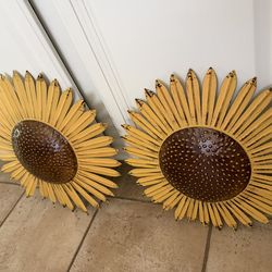Gorgeous unique Tin Type Sunflower