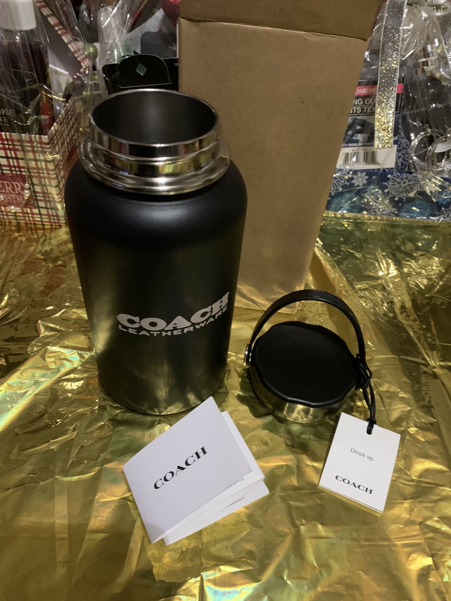 Coach Water Bottle 
