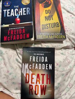 3 Frieda McFadden paperback books