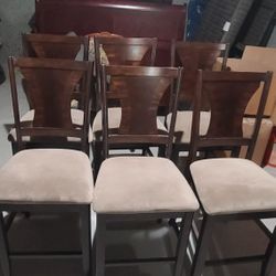 Bistro Height Dining Table & 6 Stools