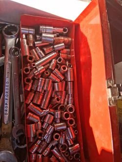 Buckets full of tools