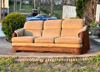 Wicker Couch