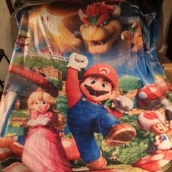 Super Mario Blanket