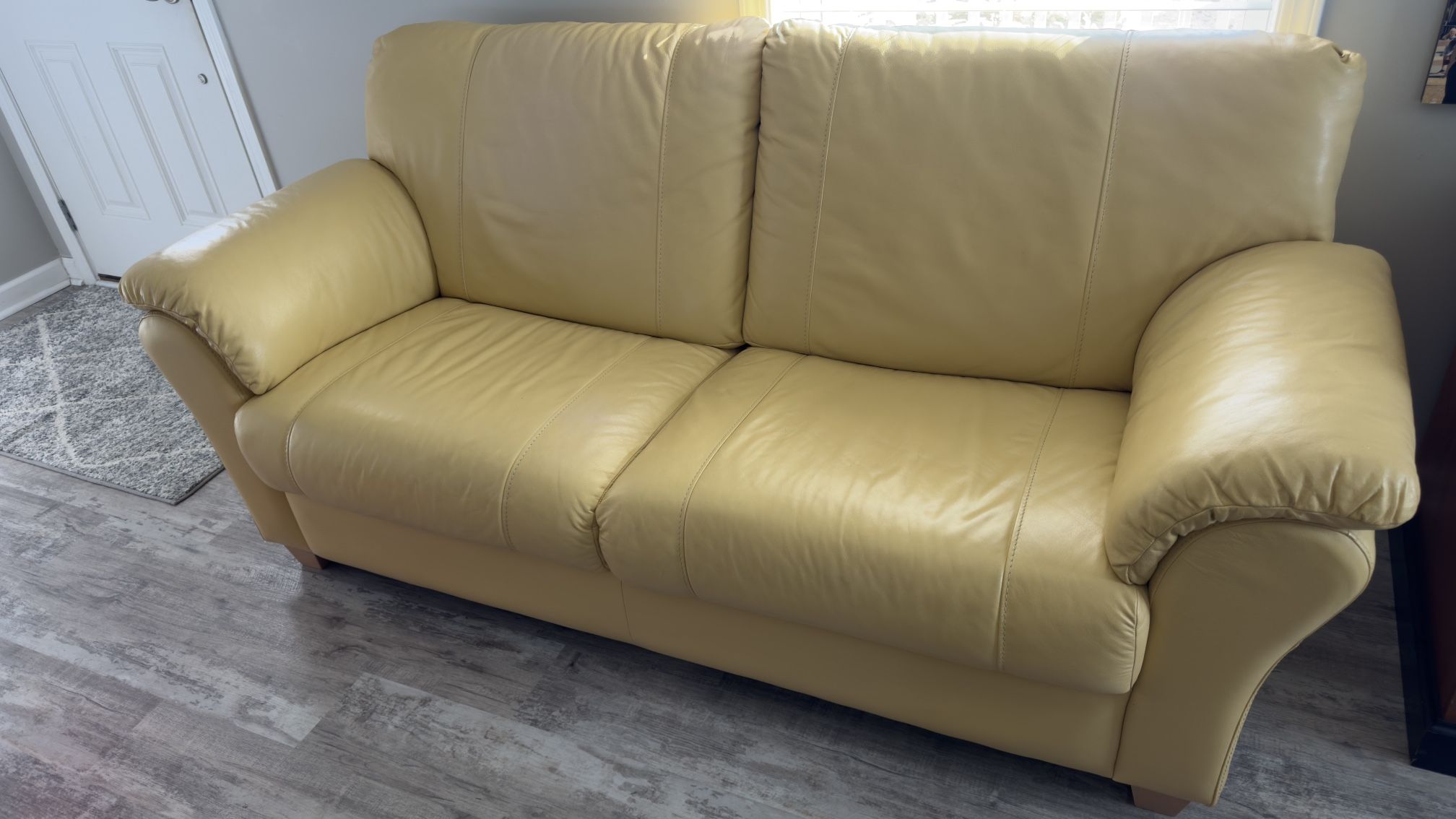 Jaymar Leather Sofa