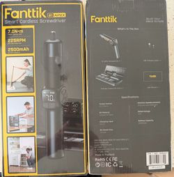 Fanttik Smart cordless screwdriver S1 Apex brand new unopened - 3 total