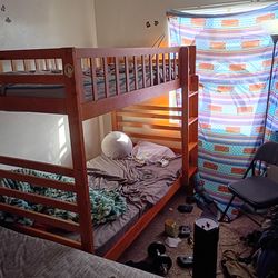 Wood Bunk Bed