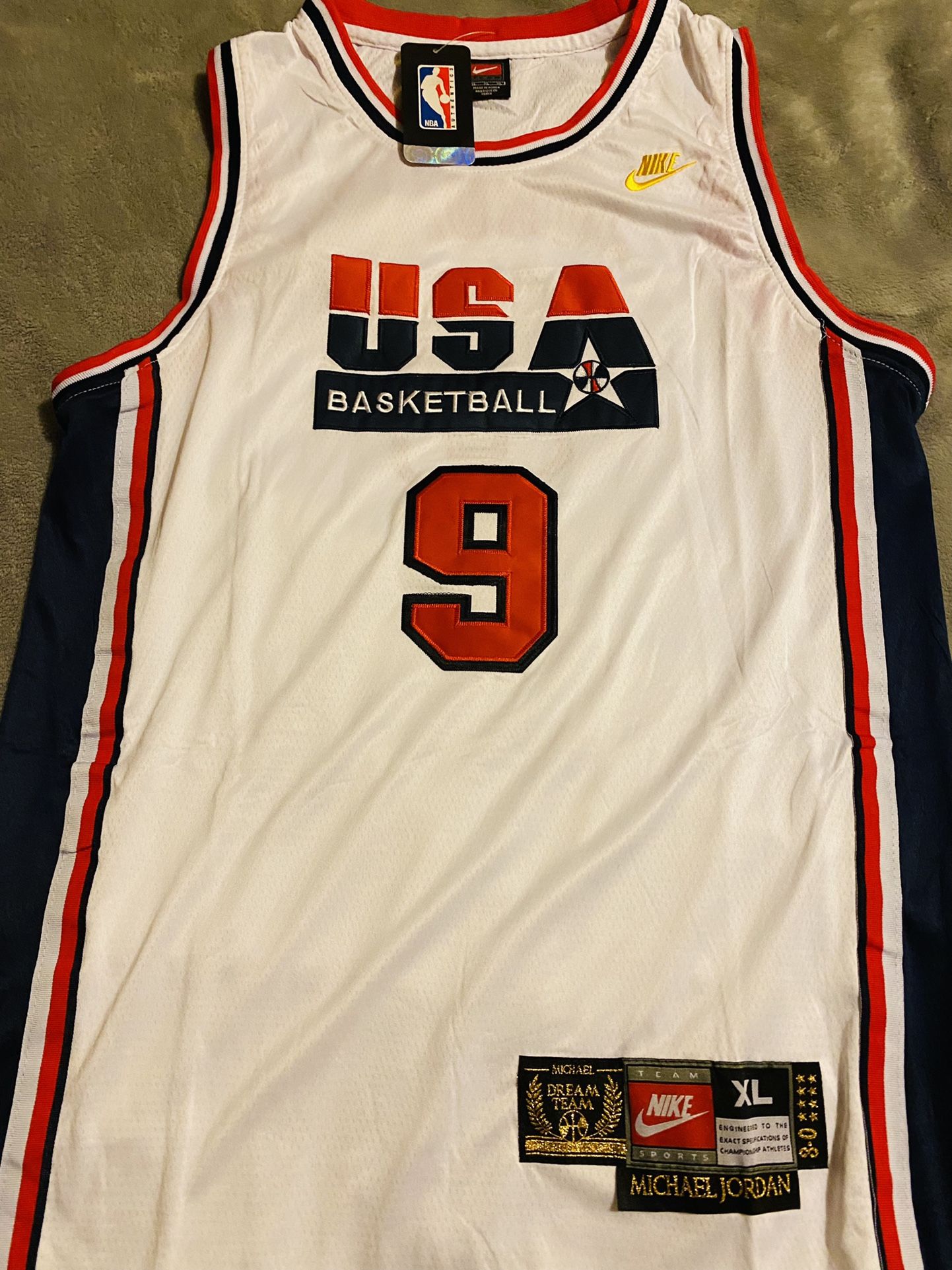 Jordan 9 USA. XL. White