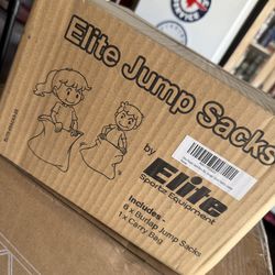 Burlap Jumping Sacks