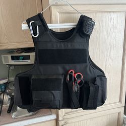 Large Safelife Defense, First Response Enhanced Multi-Threat Vest Level IIIA+ with IIIA+ Side Armor Panels 5″x7