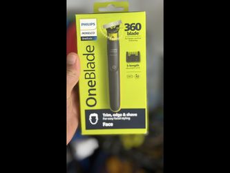Brand New Philips Norelco OneBlade 360 Face Trimmer - Sealed!