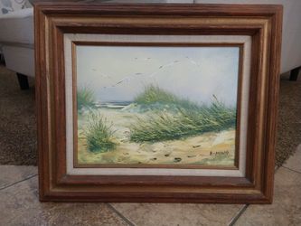 Original Oil Painting With Frame