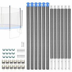 Yescom Universal Trampoline Replacement Enclosure Poles Accessories