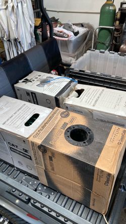 CAT 5E cable. 4 boxes
