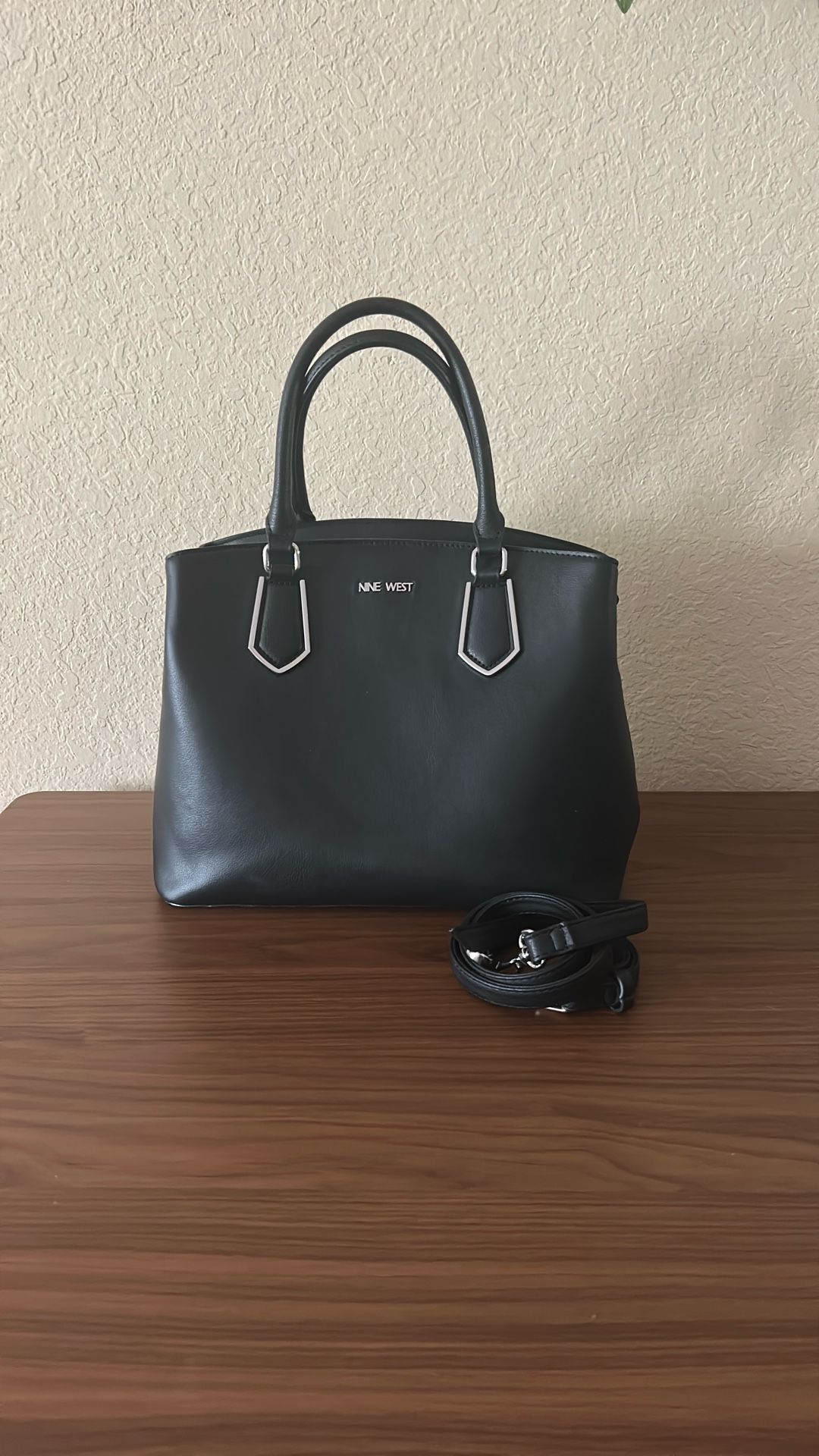 Nine West Black Leather Purse