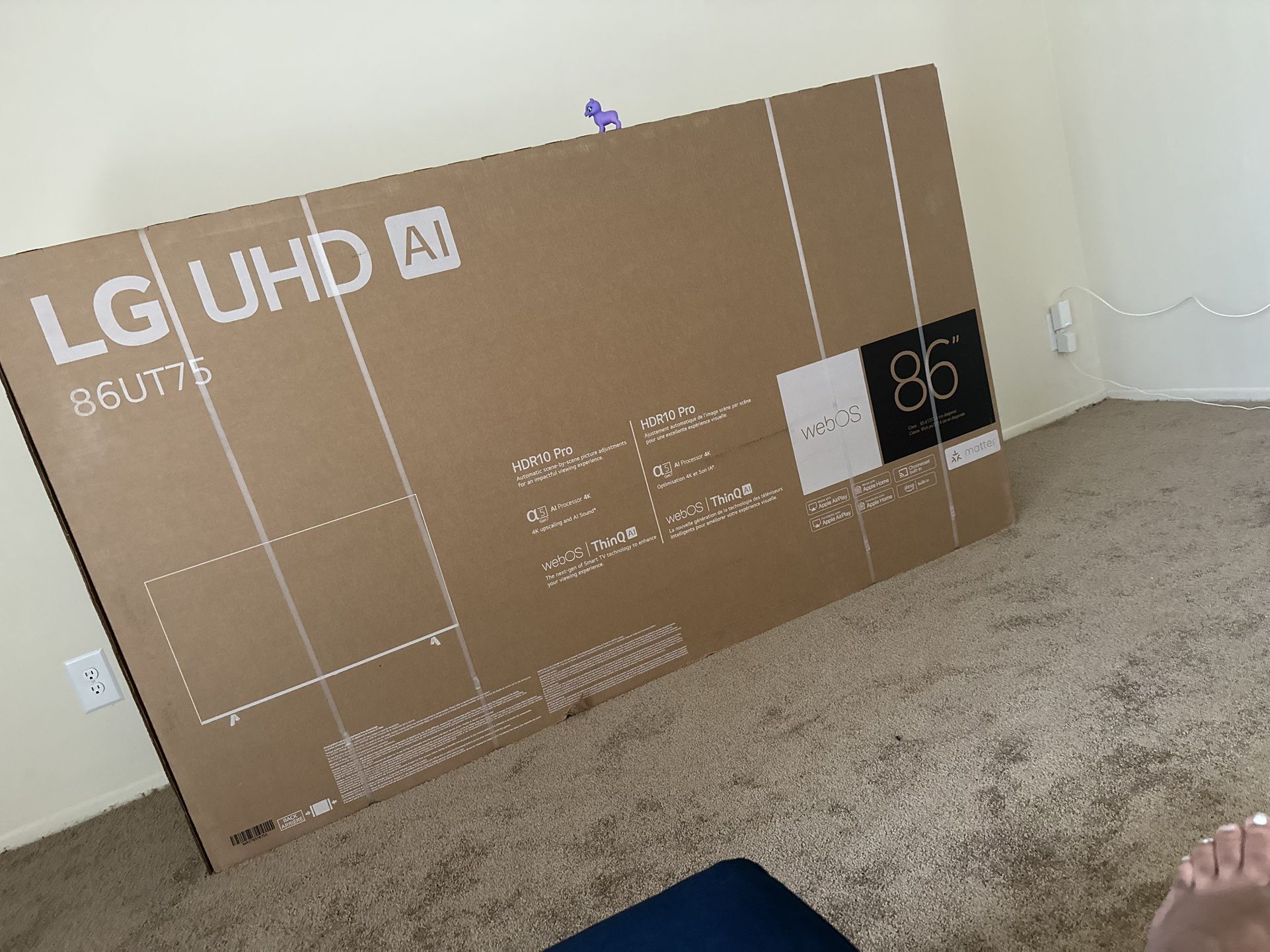 LG 86inch $400 Price Is  Negotiable 