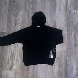 Black Essentials Hoodie 