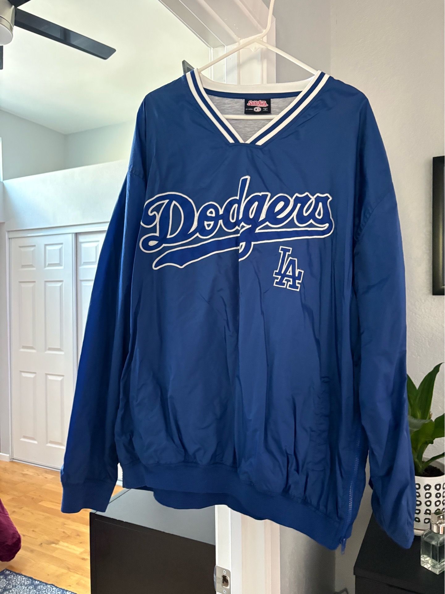 Dodgers pullover jacket 2X