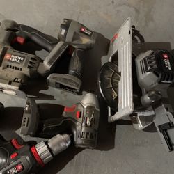 5 piece porter cable set shop