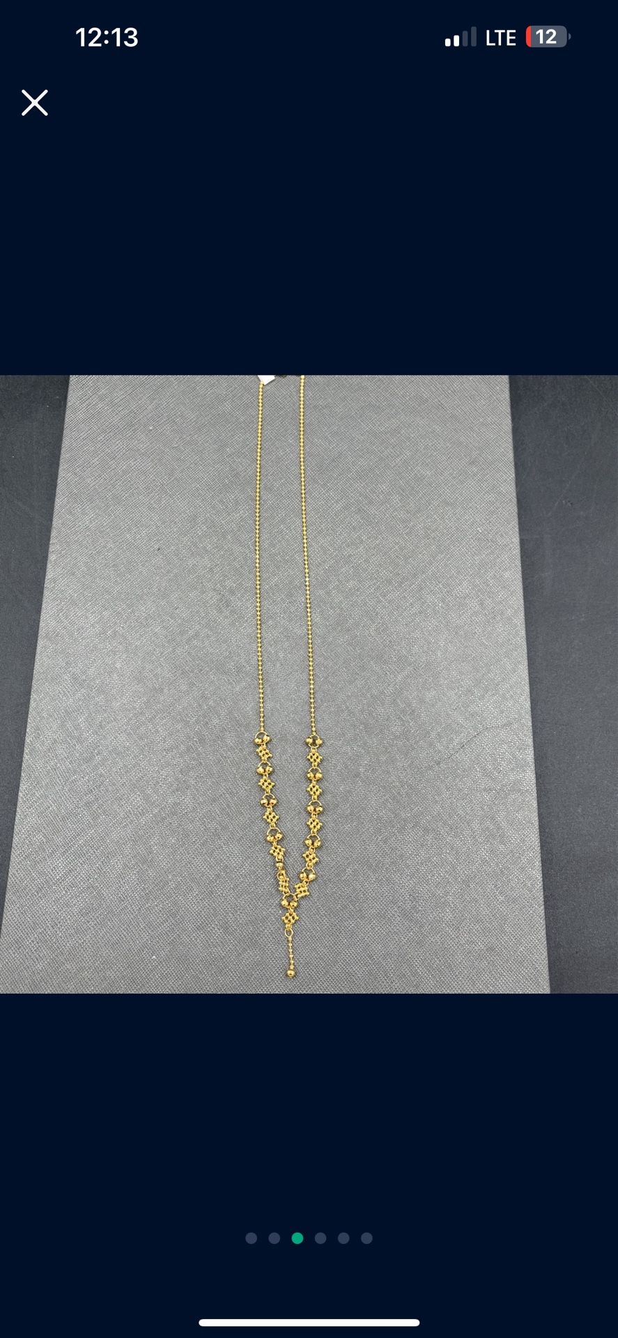 18k 20” Gold Chain