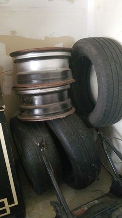 Random rims and tires Jeep/chevy/ford