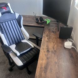 Gaming Desk And Chair 