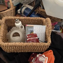 Basket With Handles