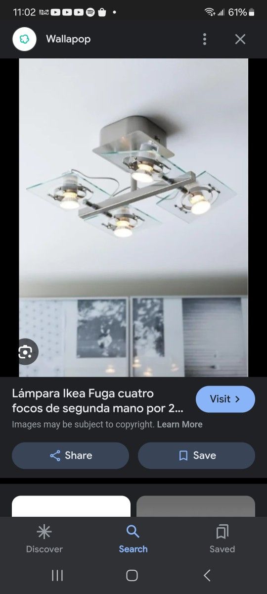 Ikea Fuga Ceiling Lights