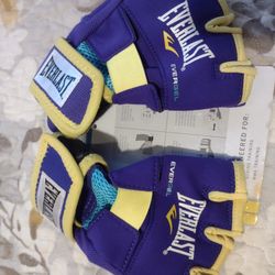 Women's Size Large Everlast Evergel Boxing Training Hand Wraps