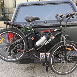 ANCHEER E Bike (w/ saddlebag, lights)