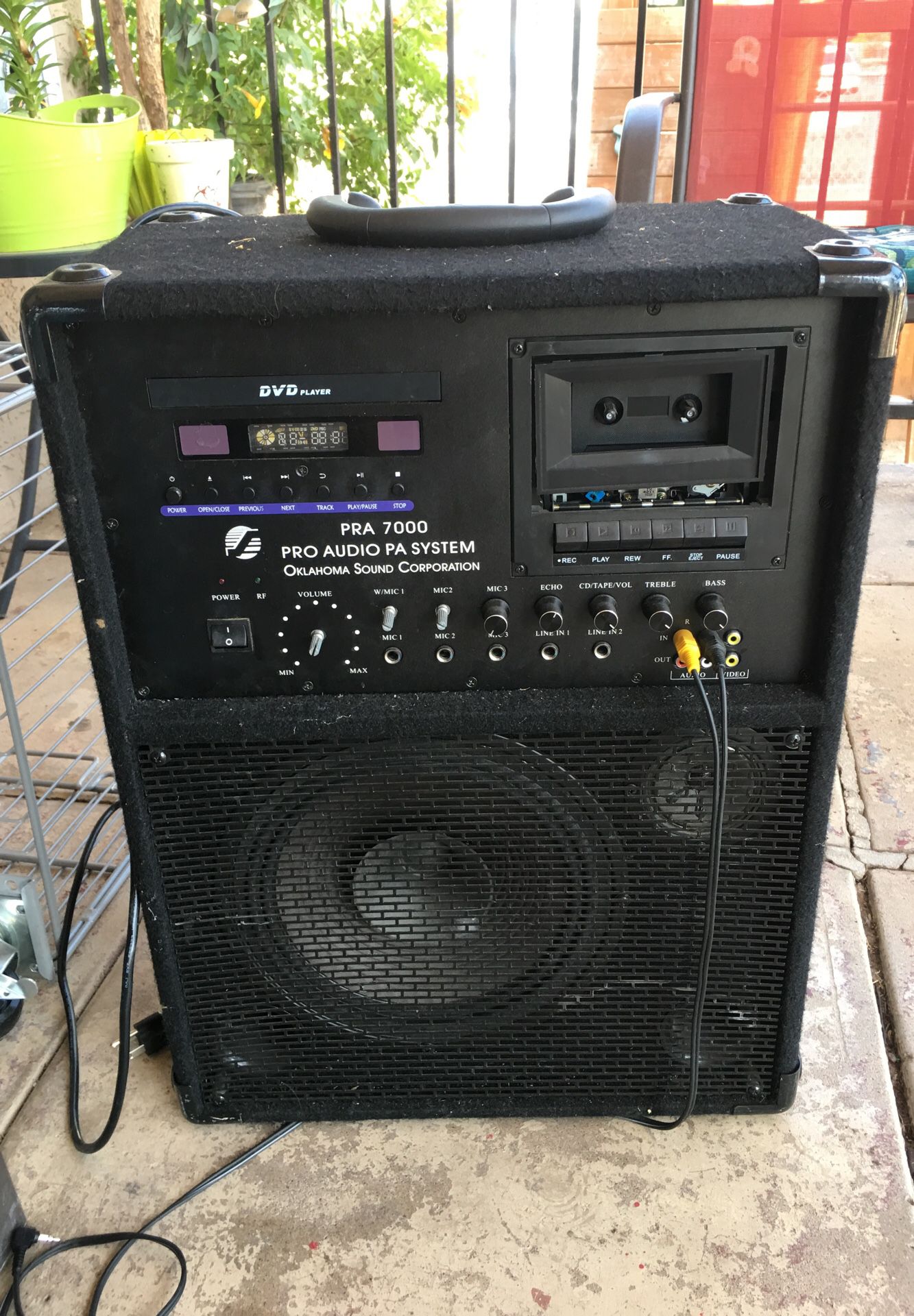 Speaker para 7000 pro audio sistem