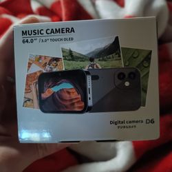 4k Touchscreen Music Camera