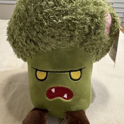 Bride Of Frankie Halloween Broccoli Plush NWT 