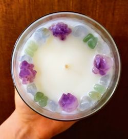 Custom Soy Crystal Candles 9 Oz