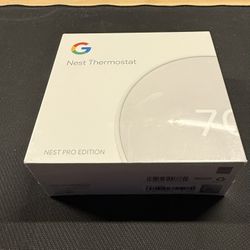 Google Nest Thermostat (Pro Edition) – New in Box