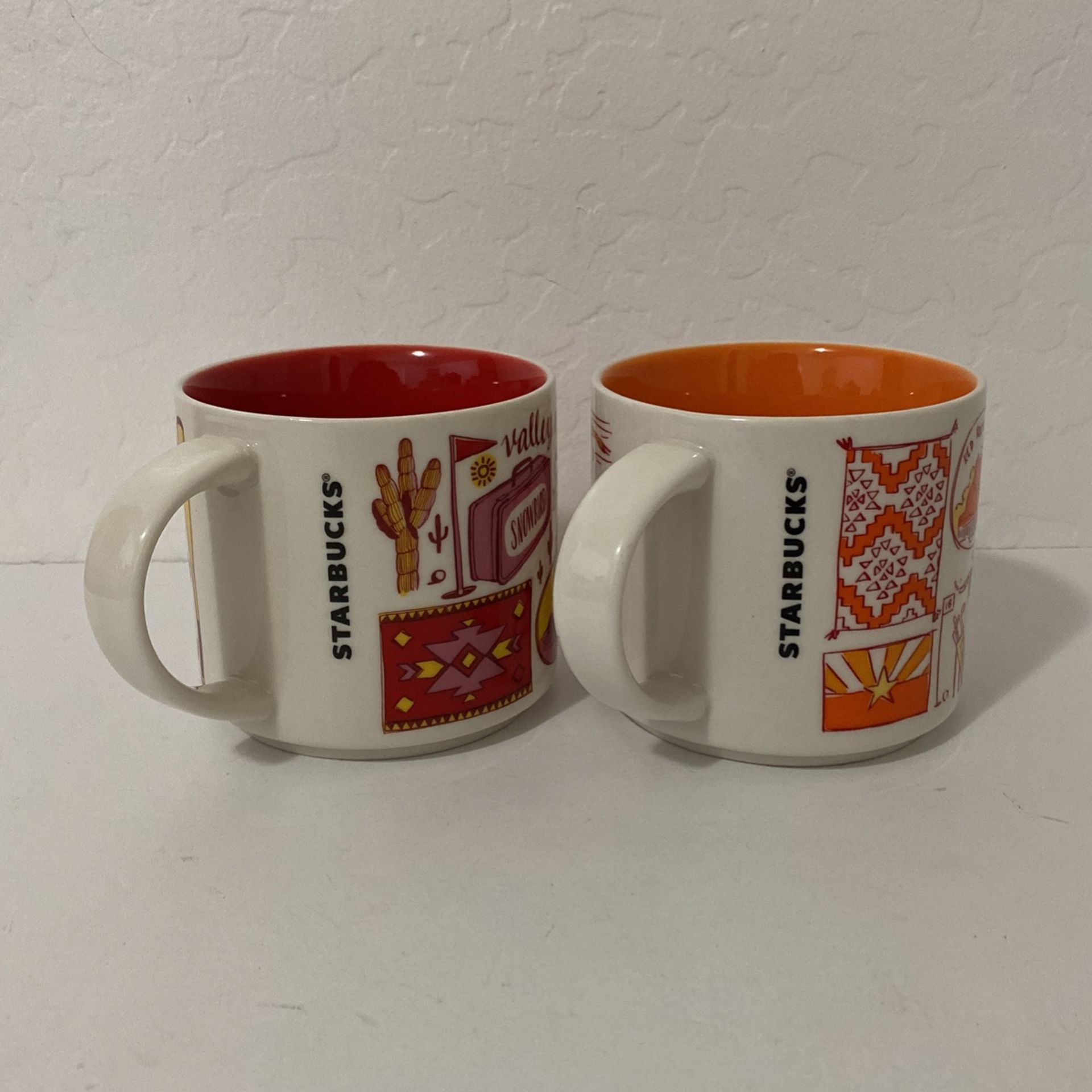 2 Arizona Starbucks Mugs - Been There Series