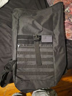 Black backpack