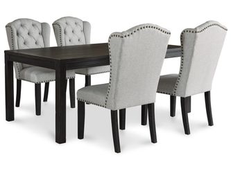 Ashely Furniture Jeannette Table and Six Chairs