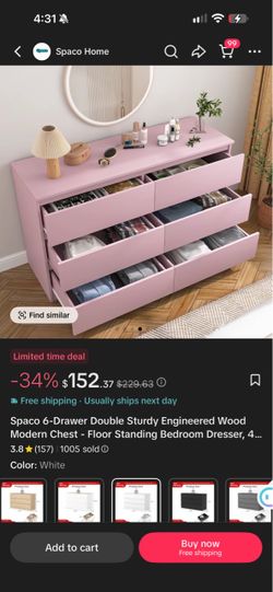 I have a dresser that I'm offering to sell it does has all the pieces and the screws it has not been built yet  I'm selling it because it's hard for m