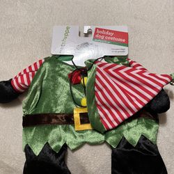 Santa’s Elf Dog Costume