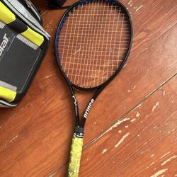 Prince Tennis Racket And Bag