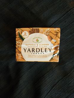 $2 Each (3 Available) Yardley Oatmeal & Almond 2 Count Bar Soaps