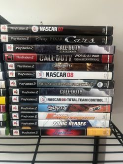 playstation 2 / xbox 360 games