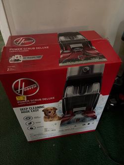 Hoover Power Scrub Deluxe Carpet Cleaner
